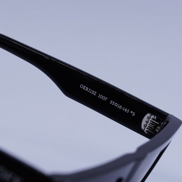 Off-White OERI13Z CHANDLER 1007 Sunglasses Black Square Frame, Dark Grey Lenses - Picture 5 of 11